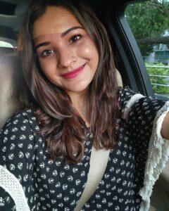 Sharanya Turadi Instagram - Don't show them you are excited, just keep it cool Me : 🤩😀🤩😀