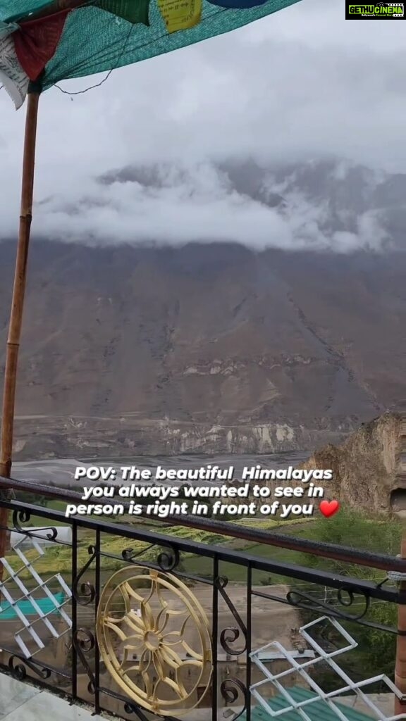 Sharanya Turadi Instagram - I won't and I can't forget this place! 🥲❤️ #spitivalley #Himalayas #PrimeReels #travel