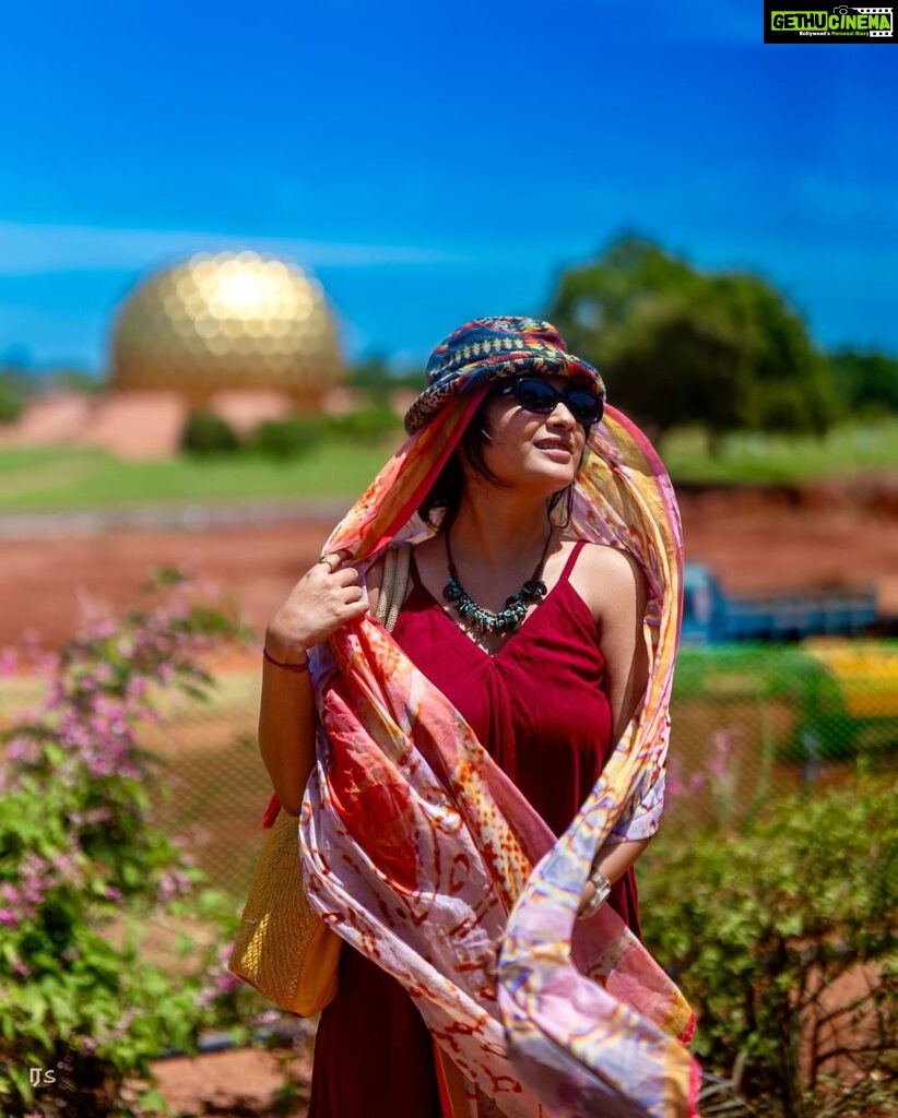 Sharanya Turadi Instagram - 🕊️ Auroville