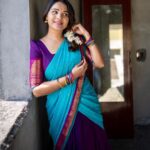 Sharanya Turadi Instagram - இது தமிழ்நாட்டு ஸ்டைல் 🫶 தைத்திருநாள் வாழ்த்துக்கள் கண்மணிகளே❤️☀️ தாவணிப்பாவாடை @ivalinmabia 📸 @rahul__sudharshan