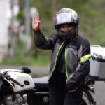 Sharanya Turadi Instagram - Dance konjam but Love neraya 😍 #PrimeReels #biker #royalenfield