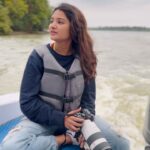 Sharanya Turadi Instagram – All the therapy needed was the rustling sound of a river📿 

#PrimeReels Kabini Backwaters