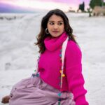 Sharanya Turadi Instagram - Sunsets of Pamukalle🤌✨ Turkey, Pamukalle