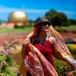 Sharanya Turadi Instagram – 🕊️ Auroville