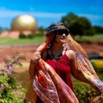 Sharanya Turadi Instagram - 🕊️ Auroville