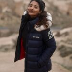 Sharanya Turadi Instagram - Geography is destiny 🌎🧚‍♀️ Standing amidst the fairy chimneys of Cappadocia, heart of Turkiye #cappadocia #travelturkey #sharanyaturadi #history Cappadocia/Turkey