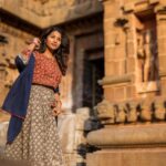 Sharanya Turadi Instagram - ஓ வசந்தராஜா ❤️‍🔥🤌 தஞ்சை