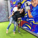 Sharanya Turadi Instagram - When that gang of friends finally go for a vacation which’s been long due 🐒😃 Day 1 @rahul__sudharshan @teenuniroshini_official @thillainathan.k @ganesh_journo