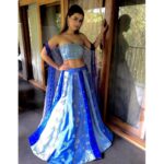Sharmiela Mandre Instagram - Wearing a beautiful creation by @archithanarayanamofficial and earrings by @velvetboxby 💄 by @sanathoikhanganba #RohGotNicd Coorg