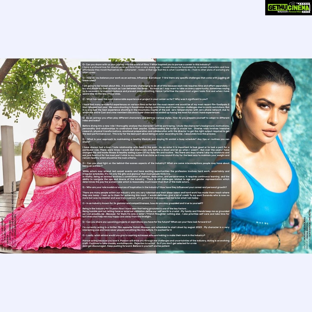 Sharmiela Mandre Instagram - Read the full article π Link in bio . . . . . . . . . . Shot by: @sri6venkat Make up : @kinjalmehtaacademy Hair : @hairbysaimaa_ Styled by : @smitha_prakash19 Outfit : @studioluxeblr @aneeshagarwaalofficial Location : @conradbengaluru
