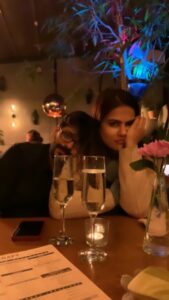 Sharmiela Mandre Instagram - A nice moment after a day's shoot in Kazakhstan.. video shot by @vaibhavishandilya #gaalipata2 Almaty, Kazakhstan