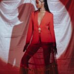 Shaun Romy Instagram - Red Red Red with @revathyjayanbabu 📷 @aravind_krishna_a_k make up @sumesh_makeup_artist
