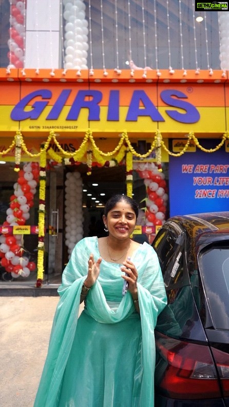 Sheela Rajkumar Instagram - 🌟 Discover the enchantment of Girias, where your home needs meet their perfect match! 🏠 Nestled in Kolathur, Girias new mega store is an emporium of unbeatable offers on the latest gadgets, must-have home appliances, and top-tier electronics. Whether it's a sleek laptop or a thoughtful kitchen upgrade, we've got it all. 🎁💻🎉 Step into the world of endless possibilities for your home. Whether you're a tech enthusiast, a home chef, or just in need of a little home comfort, Girias has something special for you. ✨Don't wait to explore the magic of Girias. The shopping spree of your dreams awaits. Hurry in and experience the wonder today. 🏃‍♂️🏃‍♀️ Locate your nearest Girias Store here: 👉 https://www.giriasindia.com/stores 🎁🤗 Shop Online 🛒 https://www.giriasindia.com Follow Girias Official Channels for Flash Deals: Facebook - @girias.india 👍 Instagram - @giriasindiaofficial 📸 Twitter - @girias_india 🐦 Youtube - @GiriasIndiaOfficial ▶️ #GiriasHomeMagic #ShopSmart #KolathurDeals #OneStopShop