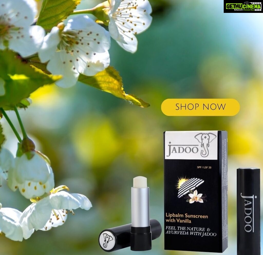 Sheena Bajaj Instagram - Indulge into the goodness of all natural Jadoo Lipbalm . Shop Now from Amazon.de #lipbalm #jadoolipbalm #organiclipbalm