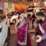 Sherlyn Chopra Instagram - Sherlyn Chopra At Andheri Cha Raja for Darshan ❤️ #ganeshutsav #ganesh #sherlynchopra