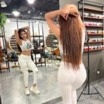 Sherlyn Chopra Instagram - At @muacrystalsaloon in #dubai 🔥🔥🔥