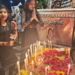Sherlyn Chopra Instagram - Special thanks to ACP Raj Khatib and Team S9 India News 🙏🏻 #justiceforshraddha #candlemarch #womenssafety