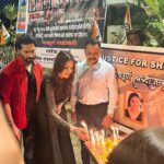 Sherlyn Chopra Instagram - Special thanks to ACP Raj Khatib and Team S9 India News 🙏🏻 #justiceforshraddha #candlemarch #womenssafety