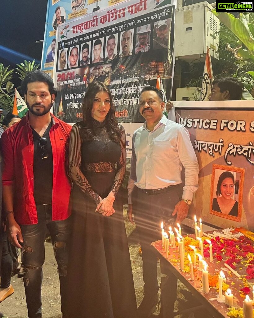 Sherlyn Chopra Instagram - Special thanks to ACP Raj Khatib and Team S9 India News 🙏🏻 #justiceforshraddha #candlemarch #womenssafety