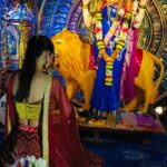 Sherlyn Chopra Instagram - मेरी माँ के बराबर कोई नहीं! ⭐️⭐️⭐️ #navratri #durgapuja #garba