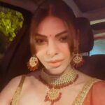 Sherlyn Chopra Instagram – #garba #navratri #pooja