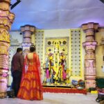 Sherlyn Chopra Instagram - Attended the biggest Navratri pandal of South Mumbai at Dagdi chawl organised by my sister Geeta Arun gawli along with actress Sherlyn Chopra ... @_sherlynchopra_ @geetagawliofficial and Shakib mahimi @shakibahmedsiddiqi #sherlynchopra #hajisaifshaikh Dagdi Chawl