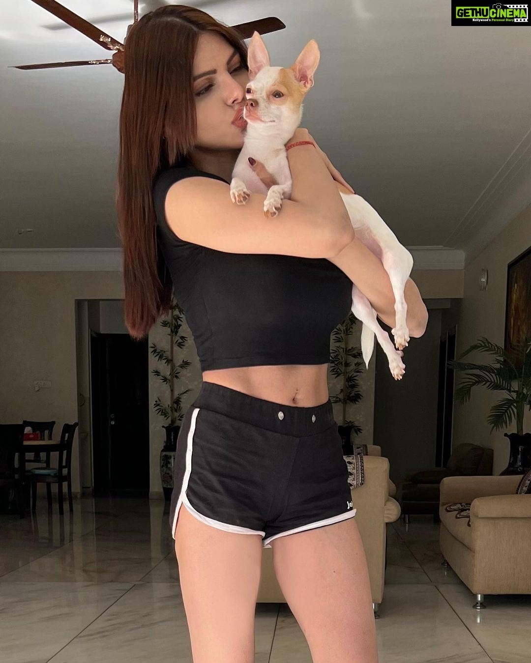Sherlyn Chopra Instagram - My jaan, Dodo πΆβ€οΈπππ₯°