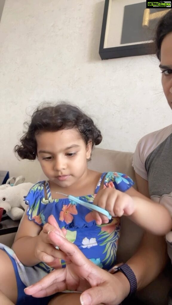 Shikha Singh Instagram - Compassion and kindness goes a long way ! Treasures for life ❤️ #mybaby #babygirl #baby #girl #babiesofinstagram #loveyou #bekind #insta #instagood #instagram #reel #reels #momlife #toddler #toddlerlife