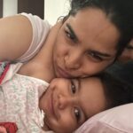 Shikha Singh Instagram - Tight hugs, lots of caressing, lots of kisses, lots of love - our prescribed medication! However unwell a mother is, she always has to keep up a smiling face. My medical roller coaster ride is just not ending but I’m looking for good times. Hope! So many kids around are unwell. Get well soon yo all those munchkins ❤️ #momlife #mom #babygirl #babiesofinstagram #girl #love #loveislove #loveisallyouneed #getwellsoon
