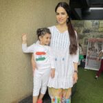 Shikha Singh Instagram - Happy Independence Day 🇮🇳 Vande Mataram 🙏🏻 #india #indian #proud #proudindian #us #baby #babiesofinstagram #babies #mom #motherdaughter #motherhood #simple #simplelife #independenceday #love #lovemycountry #grateful #blessed #thankyou #instagram #instagood