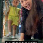 Shikha Singh Instagram - Every time I go to play with @alaynasinghshah in one of her play areas I come back with a back ache. All these play areas are so not meant for parents 🫣 Have you also faced this issue ?? But I still love to go with her to see that joy in her eyes and smile on her face. She loves it and I love seeing her happy. Worth it ❤️ #babiesofinstagram #baby #babygirl #girl #cute #cutebaby #cutegirl #toddler #play #playbasedlearning #mom #momlife #mommy #mother #motherdaughter #us #bond #love #blessed #grateful #reel #reels #reelsvideo #insta #instagood #instagram #reelitfeelit #reelkarofeelkaro #momanddaughter #memories