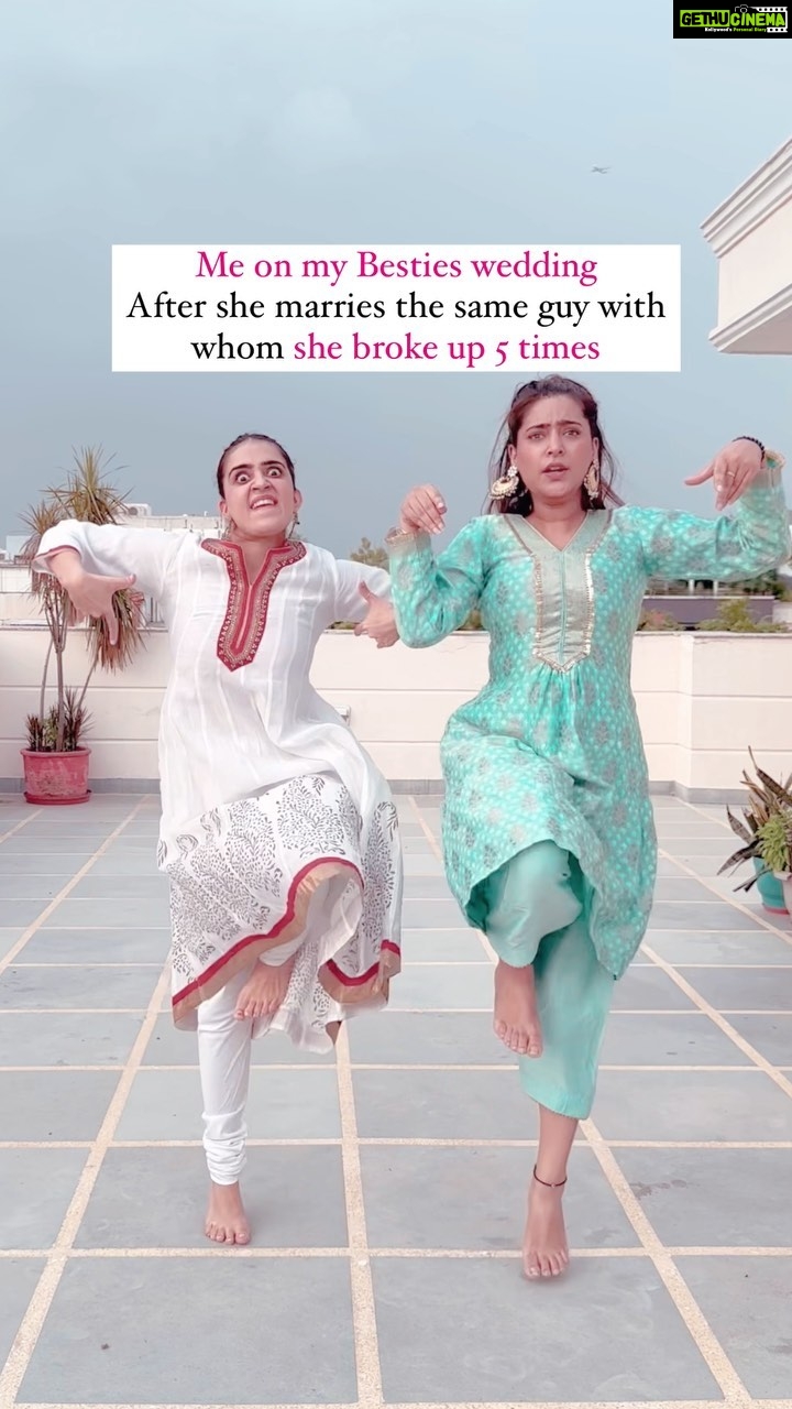 Shiny Dixit Instagram - Jeena haram kar rakha hai iss ladke ne tabhi bhi ussi ke paas jaungi . Tag that Bestie 😂 @yashrajmukhate thank you for giving us a song for wedding season 2023 #trending #dance #reels #reelitfeelit #instagram #instagood #shirinsewani #shinydixit #wedding #2023