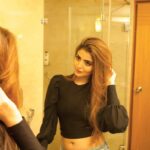 Shirin Kanchwala Instagram – Tangled up in long hair and light eyes..