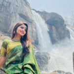 Shirin Kanchwala Instagram – She’s got oceans tucked away in her hair, 
Poems swim under her skin💚 Athirappilly Falls