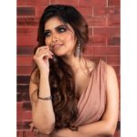 Shirin Kanchwala Instagram - I care because I am me. Not because you are you. MUA @kajolrpaswwan 📸 @editmasterindia Outfit by @shlokakhialaniofficial Jwellery @kohar_jewellery