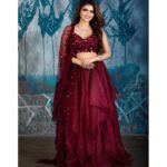 Shirin Kanchwala Instagram - Joy is the best makeup☺️ MUA @kajolrpaswwan 📸 @editmasterindia Outfit by @shlokakhialaniofficial Jwellery @kohar_jewellery