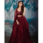 Shirin Kanchwala Instagram - Joy is the best makeup☺️ MUA @kajolrpaswwan 📸 @editmasterindia Outfit by @shlokakhialaniofficial Jwellery @kohar_jewellery