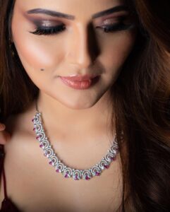 Shirin Kanchwala Instagram - Skin first. Makeup second. Smile always😊 MUA @kajolrpaswwan 📸 @editmasterindia Outfit by @shlokakhialaniofficial