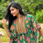 Shivangi Khedkar Instagram – Waves of Green @sewtableclothing 
.
.
.
#clothingbrand #collaboration #dresses #vegastartalent #fashion @vegastar.entt