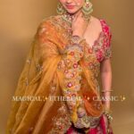 Shivangi Khedkar Instagram – With tinted cheeks and a gorgeous smile, @khedkarshivangi 💛owning the regal look like nobody else! Undeniably breathtaking shines like a queen nothing less than a magical, classic Indian bride ✨💕

Muse :@khedkarshivangi
Makeup: @forumgami_artistry
Hair : @hairbykrinashah
Outfit: @emiraasbyindrani
Jewellery: @mkjewels_india 

#BrideIs #BridesOfIndia #MumbaiMakeUpArtist #MakeupArtistOfMumbai #IndianBride #BridesOfIndia #IndianPrincess #BridalMakeover #BridalMakeUp #Bride #Bridesmaid #Jewellery #BridalJewellery #ShivangiKhedkar #ForumGamiArtistry #Bridebyforumgami Mumbai, Maharashtra