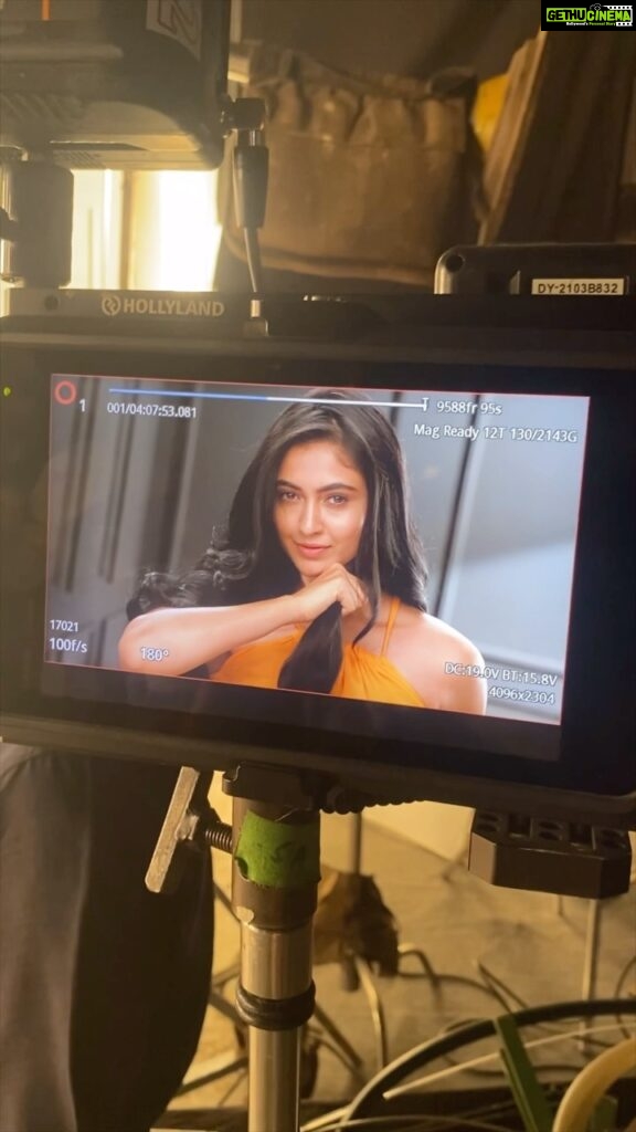 Shivangi Khedkar Instagram - BTS for nyle #shootday #shootdiaries