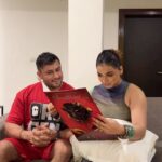 Shivani Jha Instagram - 3 down many more to come! ❤️ #grateful #love #couple #birthdaycard #handwritten #letters #oldschool #leevani #shivanijha #leeneshmattoo