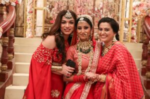 Shivani Jha Instagram - Just US ❤️ #Bhagyalakshmi 🧿