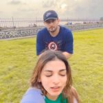 Shivani Jha Instagram - Respect 🫡 😂😂😂😂 #reels #explore #trending #couples #viral #leeneshmattoo #shivanijha #leevani