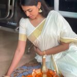 Shivani Rajashekar Instagram - Onam Aashamsakal 🤍 #Onam #HappyOnam