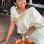 Shivani Rajashekar Instagram - Onam Aashamsakal 🤍 #Onam #HappyOnam