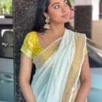 Shivathmika Rajashekar Instagram – Happy Onam Cuties🤍✨