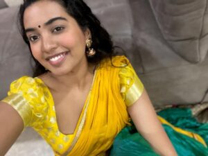 Shivathmika Rajashekar Instagram - Eeeeee 😁