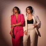 Shivshakti Sachdev Instagram - Boss babe Energy that every girl needs ❤‍🔥✨ A Collab that you didn't knew that was coming your way!❤️  We had so much fun shooting this as both of us tried something different 🥰 We've tried creating a showstopper magazine cover page vibe💕 Shot and Edited : @karanhenry • Tanya's Outfit and Makeup • Blazer Pant set : @zara Bralette: @hunkyandmolly Heels : @charlesandkeith Earings : Colaba Street shopping Rings : @Hm Makeup : Me (@relatewithtanya) Hair : @viksha_nandu • Shivshakti's Outfit and Makeup • Blazer Pant set : @mango Bralette : @Zara Heels : @nykaafashion Earrings : Lokhandwala Market Makeup : @storiesbypriyanka Hair : @viksha_nandu