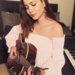 Shraddha Sharma Instagram – Hope you enjoy this song as much as I have enjoyed it over the last few days❤️❤️❤️

Also I have been singing live on Insta for so many years that lip syncing to a track now feels kinda weird lol!